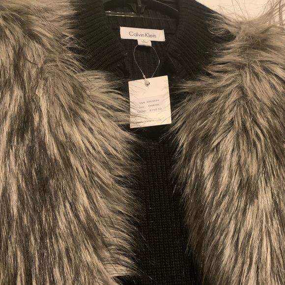 Gorgeous NWT Calvin Klein Vest.  This beautiful vest is thick, warm & stylish! - Picture 1 of 7